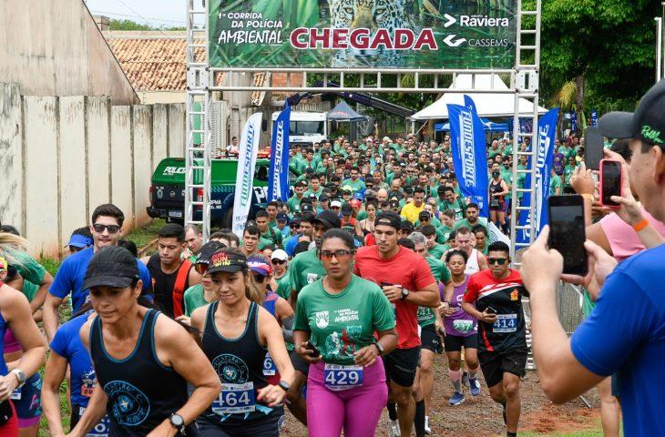 Com aventura e educação ambiental, corrida da PMA reúne 350 atletas em Campo Grande. Com aventura e educação ambiental, corrida da PMA reúne 350 atletas em Campo Grande.