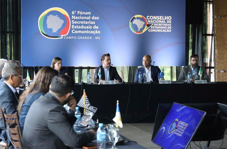Com debates, palestras e troca de informações, Fórum Nacional de Comunicação teve resultados positivos em MS. Com debates, palestras e troca de informações, Fórum Nacional de Comunicação teve resultados positivos em MS.