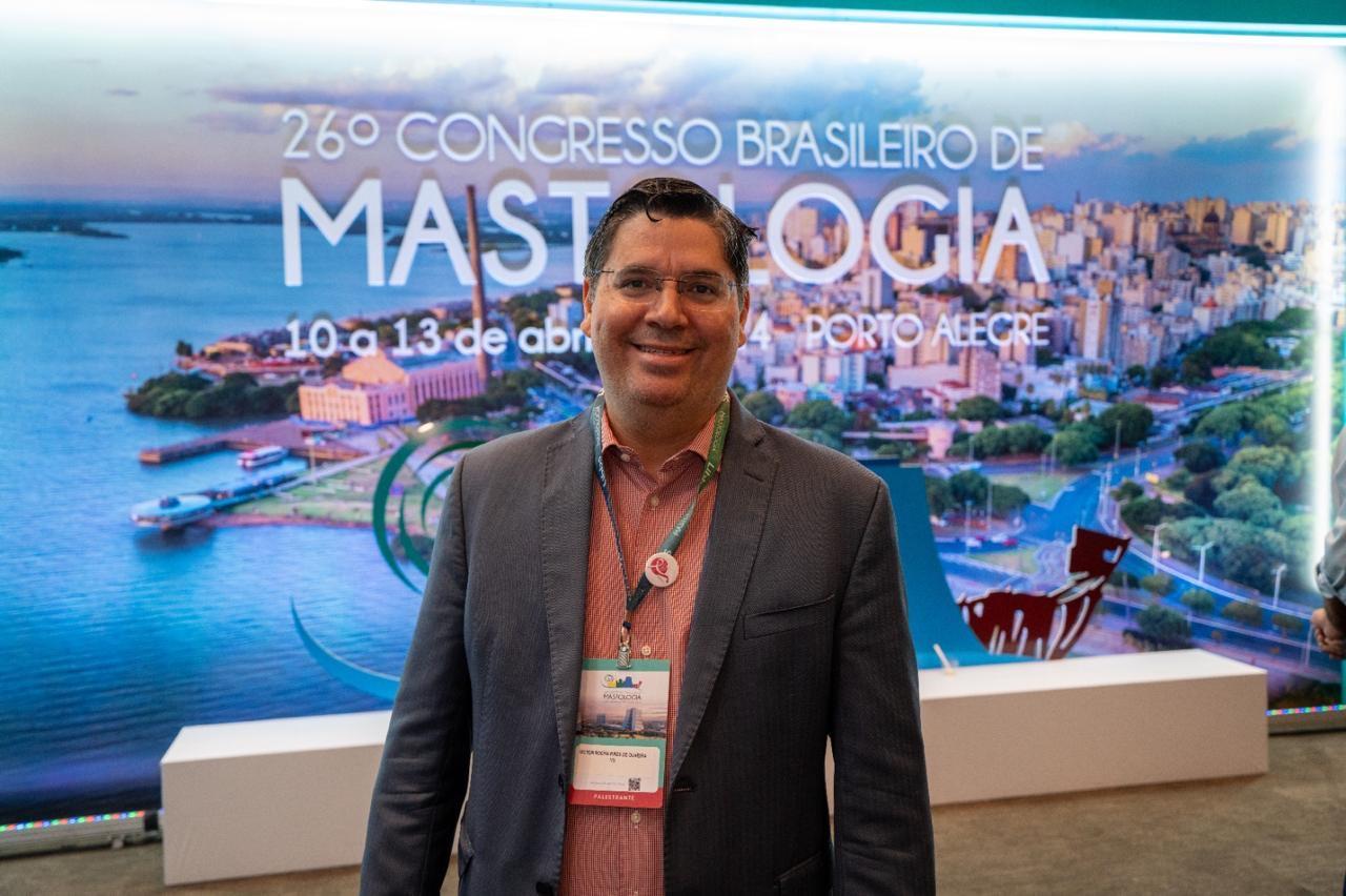 Dr. Victor Rocha colabora em documento da Sociedade Brasileira de Mastologia e destaca experiência da Casa Rosa.