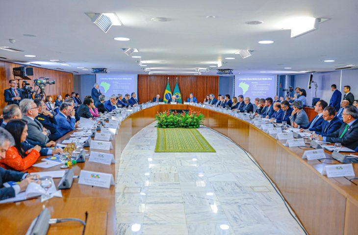 Fortalecimento do sistema de segurança pública é defendido em Brasília pelo Governo de MS. Fortalecimento do sistema de segurança pública é defendido em Brasília pelo Governo de MS.