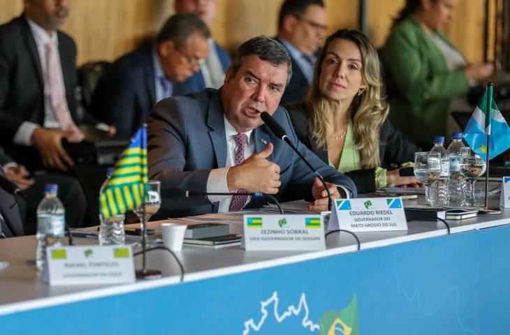 Fórum dos Governadores: Riedel discute reforma tributária, marco temporal e segurança pública.