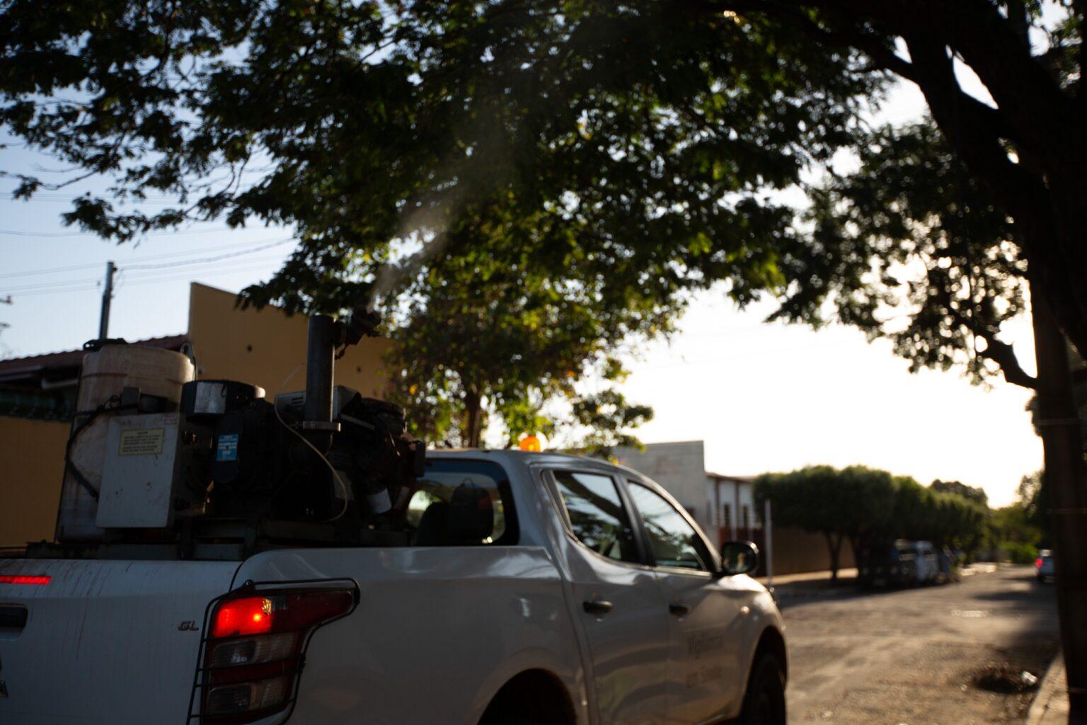 Fumacê percorre os bairros Santo Antônio, Vila Sobrinho, Santo Amaro, Panamá e Cruzeiro.