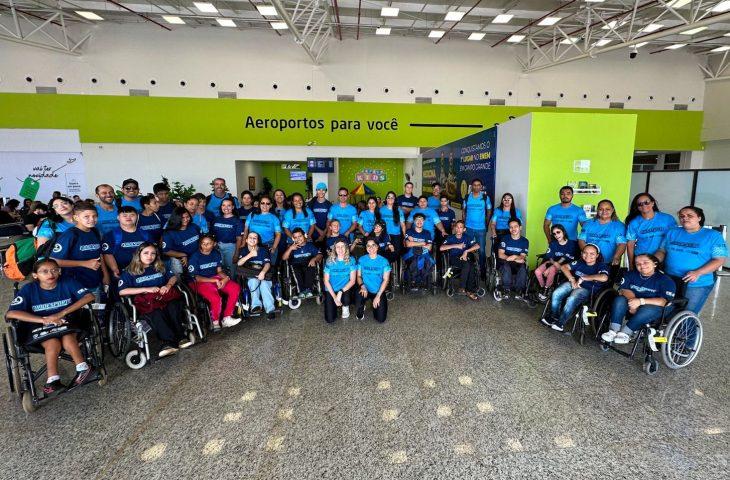 Mato Grosso do Sul participa das Paralimpíadas Escolares 2024 com a quinta maior delegação do país. Mato Grosso do Sul participa das Paralimpíadas Escolares 2024 com a quinta maior delegação do país.