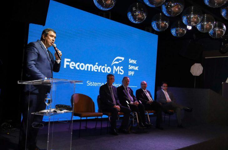 Parceria com o comércio reforça compromisso do Governo de MS com o crescimento regional. Parceria com o comércio reforça compromisso do Governo de MS com o crescimento regional.