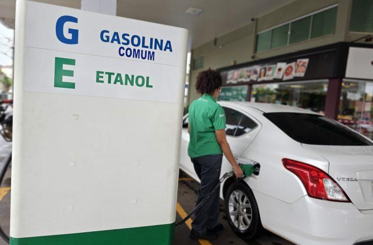 Pesquisa mostra diferença de preço de 32,25% no etanol e de 22,98% na gasolina em MS.