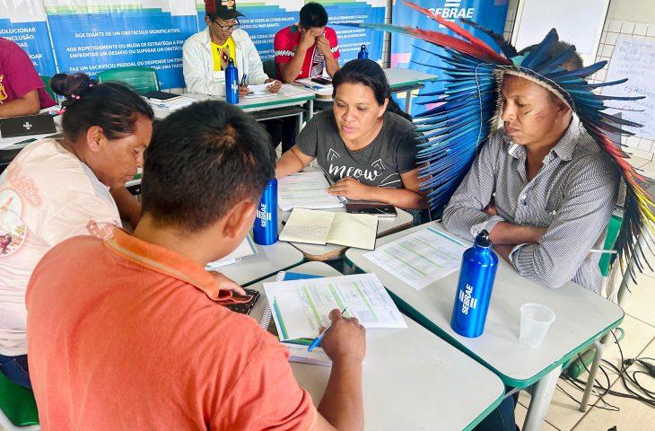 Empretec Indígena chega a aldeia de Bela Vista para despertar projetos do povo kaiowá. Empretec Indígena chega a aldeia de Bela Vista para despertar projetos do povo kaiowá.