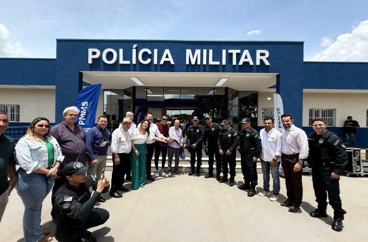Governo de MS entrega obras de impacto no esporte, segurança e saneamento em Chapadão do Sul. Governo de MS entrega obras de impacto no esporte, segurança e saneamento em Chapadão do Sul.