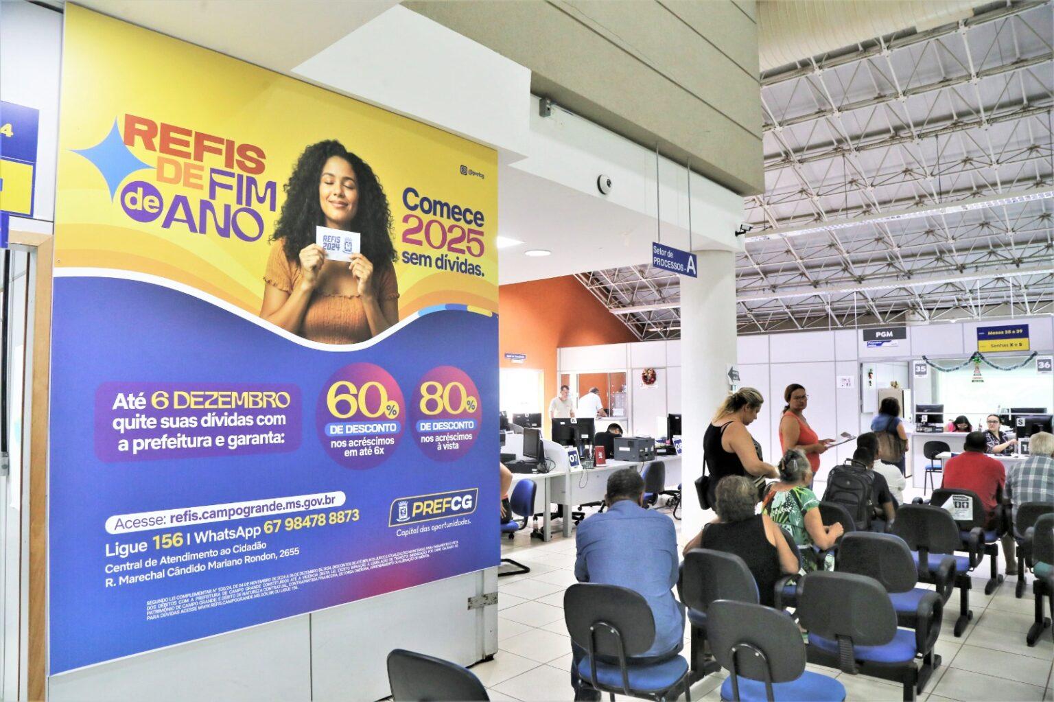 REFIS: Contribuintes têm última semana para negociarem débitos e virar o ano com tributos municipais em dia.