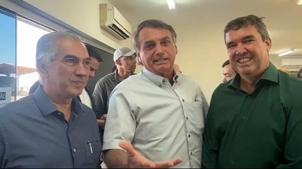 Reunião com Bolsonaro pode ter selado ida de Reinaldo Azambuja e do Governador Eduardo Riedel ao PL. Reunião com Bolsonaro pode ter selado ida de Reinaldo Azambuja e do Governador Eduardo Riedel ao PL.