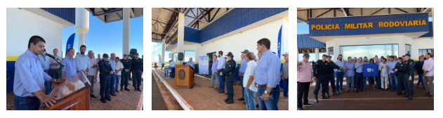 Governo de MS entrega base da PM rodoviária em Ipezal, reforçando segurança e infraestrutura no distrito. Governo de MS entrega base da PM rodoviária em Ipezal, reforçando segurança e infraestrutura no distrito.
