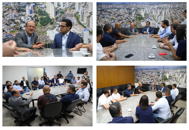 Governador em exercício reforça parcerias em agenda municipalista e harmonia entre poderes. Governador em exercício reforça parcerias em agenda municipalista e harmonia entre poderes.