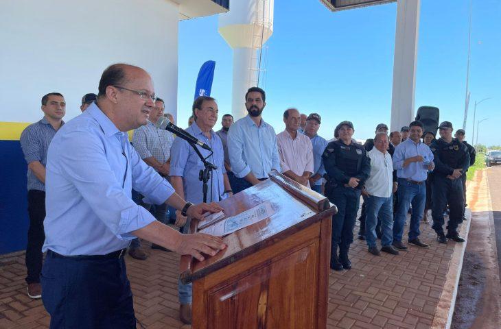 Governo de MS entrega base da PM rodoviária em Ipezal, reforçando segurança e infraestrutura no distrito. Governo de MS entrega base da PM rodoviária em Ipezal, reforçando segurança e infraestrutura no distrito.
