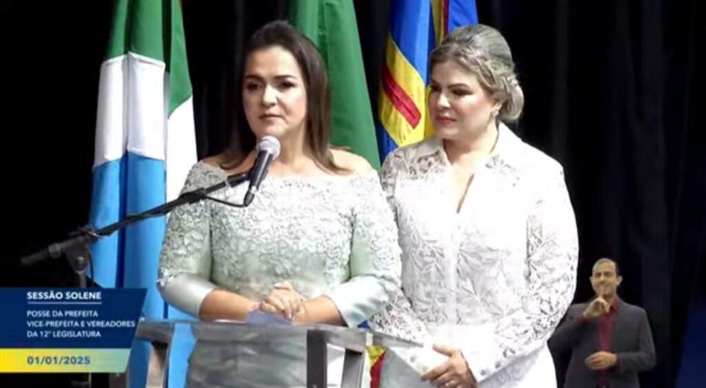Primeira  mulher prefeita de Campo Grande eleita, Adriane Lopes toma posse ao lado da vice e dos 29 vereadores da Câmara Municipal. Primeira  mulher prefeita de Campo Grande eleita, Adriane Lopes toma posse ao lado da vice e dos 29 vereadores da Câmara Municipal.