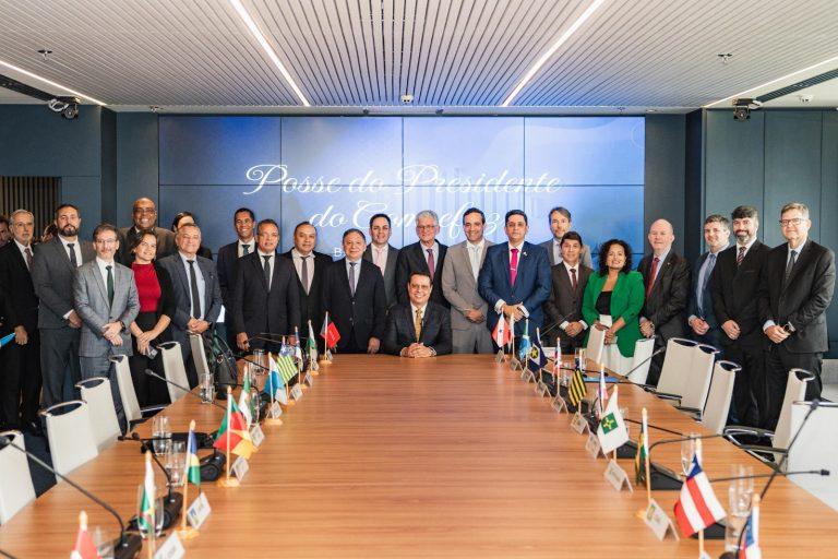 Secretário de MS toma posse como presidente de entidade nacional e fortalece protagonismo do Estado. Secretário de MS toma posse como presidente de entidade nacional e fortalece protagonismo do Estado.