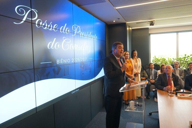 Secretário de MS toma posse como presidente de entidade nacional e fortalece protagonismo do Estado. Secretário de MS toma posse como presidente de entidade nacional e fortalece protagonismo do Estado.