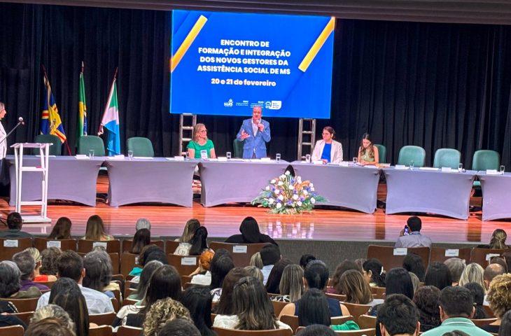 MS reforça compromisso com inclusão social e fortalecimento da assistência nos municípios. MS reforça compromisso com inclusão social e fortalecimento da assistência nos municípios.