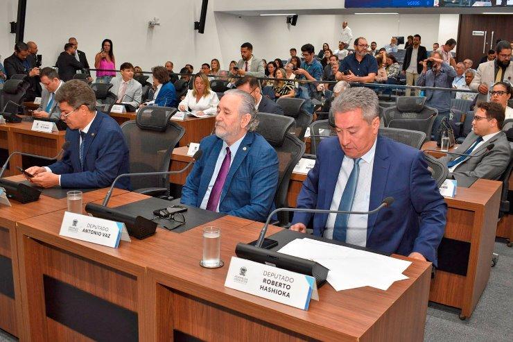 Parlamento Estadual publica as presidências de comissões. Parlamento Estadual publica as presidências de comissões.
