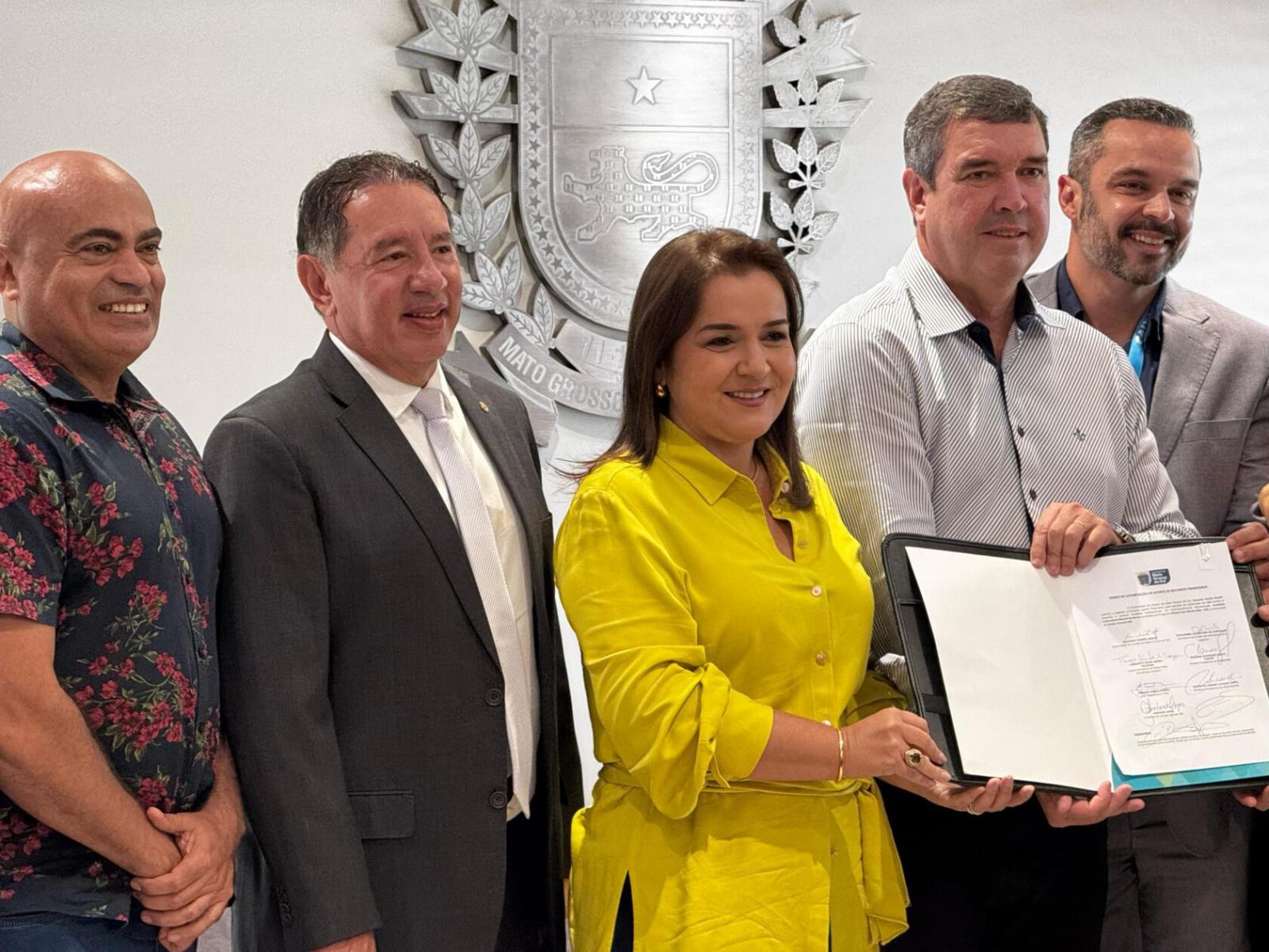 Ronilço Guerreiro participa de lançamento do primeiro condomínio popular sustentável do Brasil em Campo Grande.