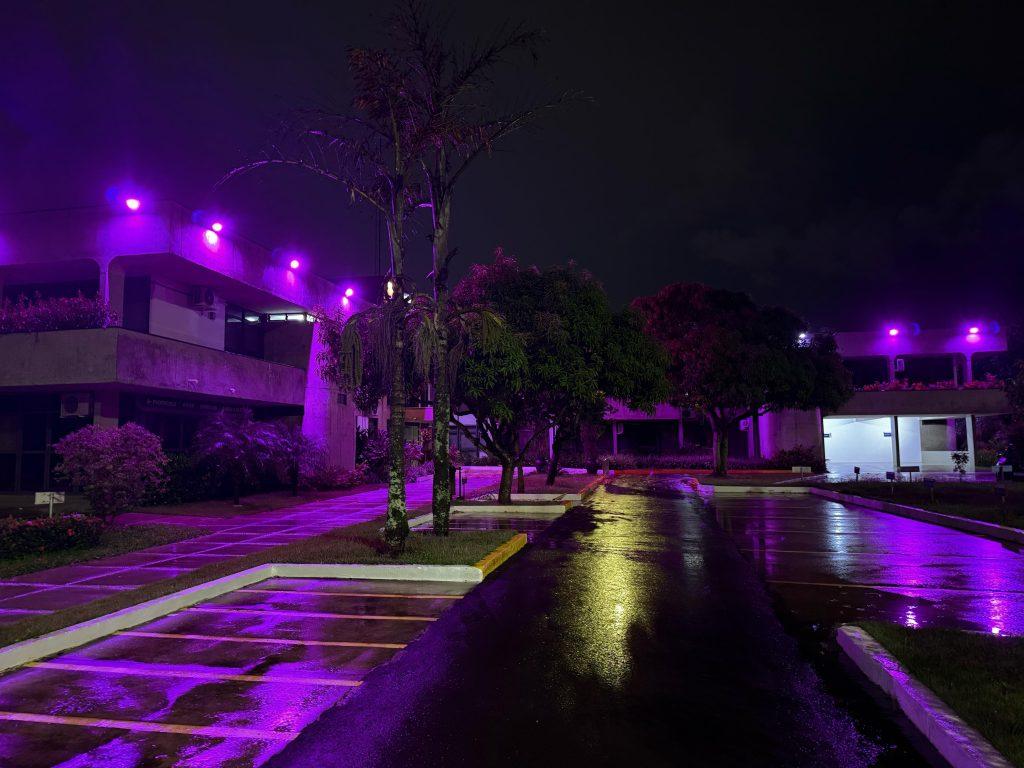 Sede administrativa da Sefaz é iluminada de rosa em homenagem à Semana da Mulher. Sede administrativa da Sefaz é iluminada de rosa em homenagem à Semana da Mulher.