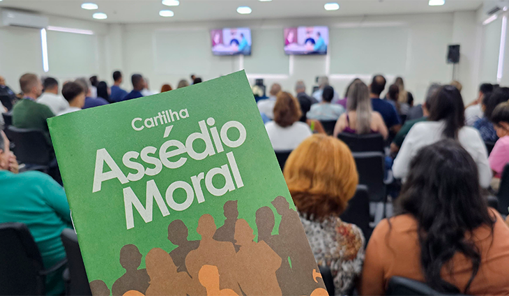 Escola do Consumidor realiza palestra de combate ao assédio no trabalho. Escola do Consumidor realiza palestra de combate ao assédio no trabalho.