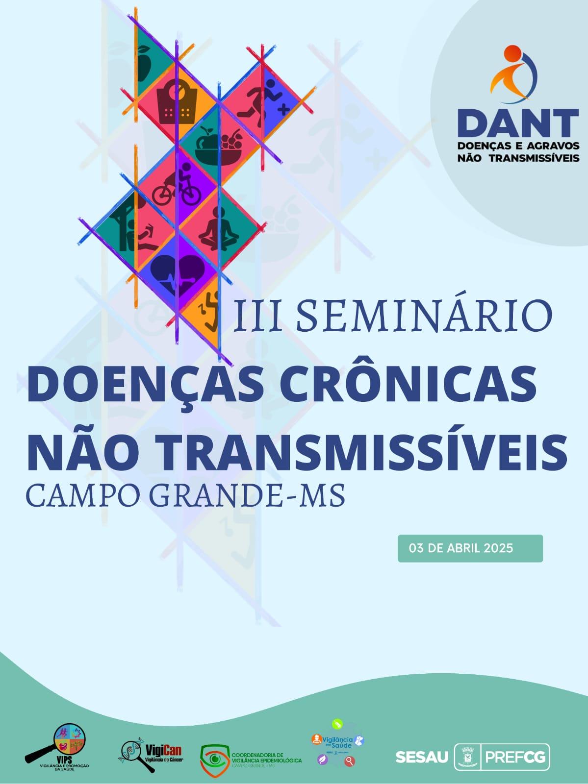 Seminário discute impacto das Doenças Crônicas não Transmissíveis e qualificação do cuidado no SUS.