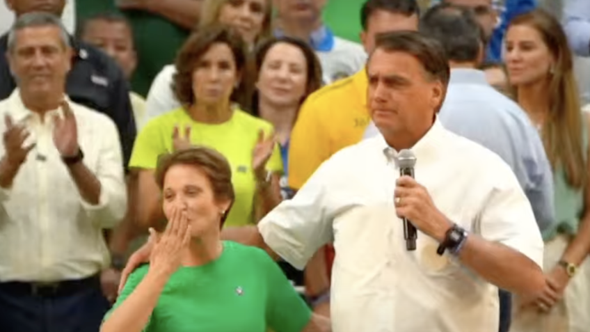 Senadora Tereza Cristina diz que visitou presídios e apoia ato pela anistia. Senadora Tereza Cristina diz que visitou presídios e apoia ato pela anistia.