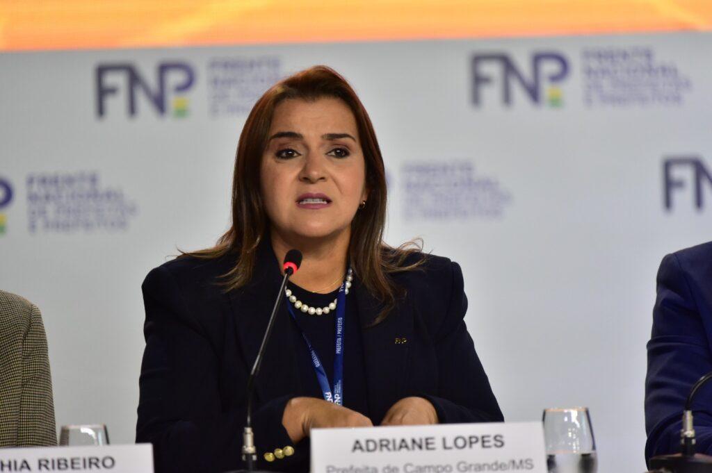 Prefeita Adriane participa em Brasília da 87ª Reunião Geral da FNP e defende papel estratégico de Campo Grande na reforma tributária.