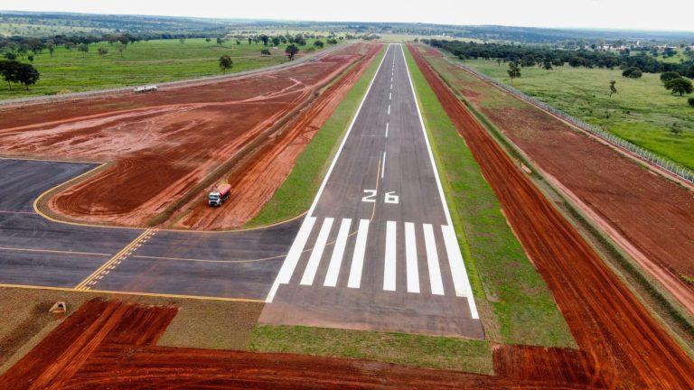 Novas oportunidades: Governo de MS inaugura aeródromo de Inocência para impulsionar negócios. Novas oportunidades: Governo de MS inaugura aeródromo de Inocência para impulsionar negócios.