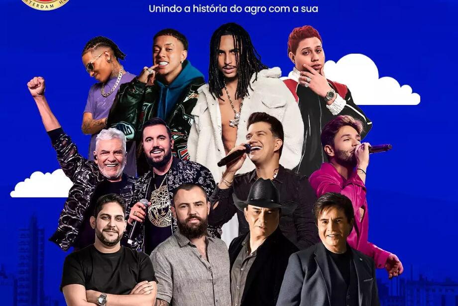 Chitãozinho & Chororó, Matuê e Hugo & Guilherme são atrações confirmadas na Expogrande 2025.