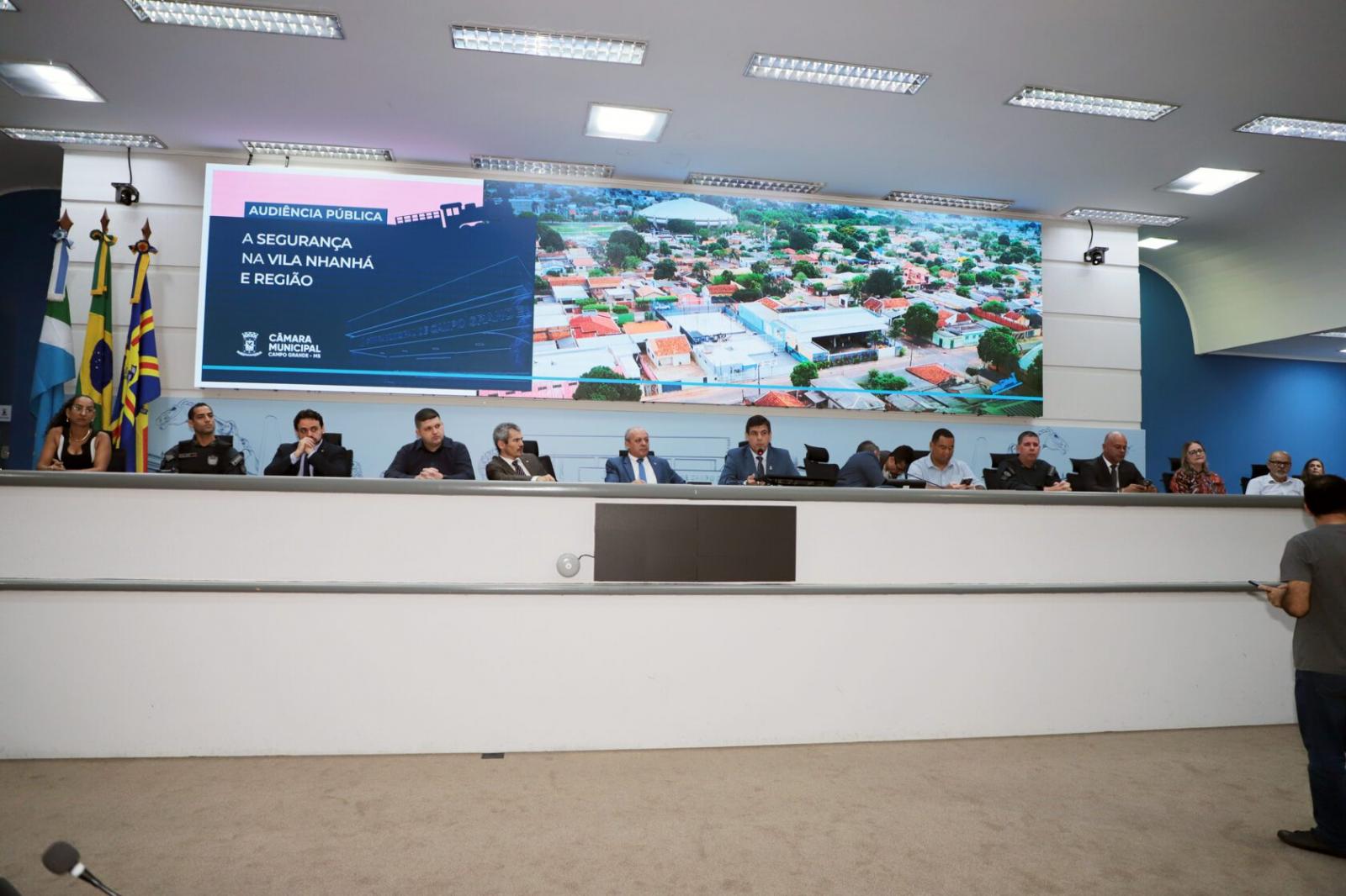 Audiência na Câmara propõe Guarda ou Polícia Comunitária na região da Nhanhá. Audiência na Câmara propõe Guarda ou Polícia Comunitária na região da Nhanhá.