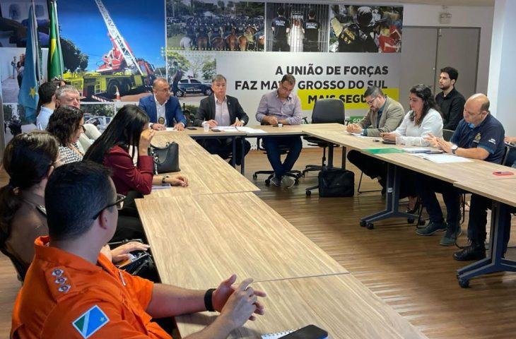 Contrato de gestão: Sejusp apresenta avanços na segurança pública em reunião com a Segov. Contrato de gestão: Sejusp apresenta avanços na segurança pública em reunião com a Segov.