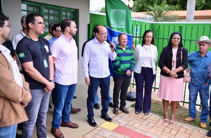 Governo entrega nova sede do Detran em Angélica e reforça compromisso com modernização e desenvolvimento regional. Governo entrega nova sede do Detran em Angélica e reforça compromisso com modernização e desenvolvimento regional.