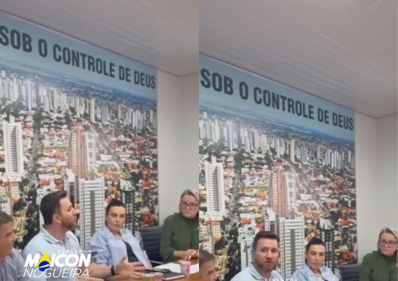 Maicon Nogueira se reúne com Centro de Operações de Emergência da Saúde, que decreta situação e emergência. Maicon Nogueira se reúne com Centro de Operações de Emergência da Saúde, que decreta situação e emergência.