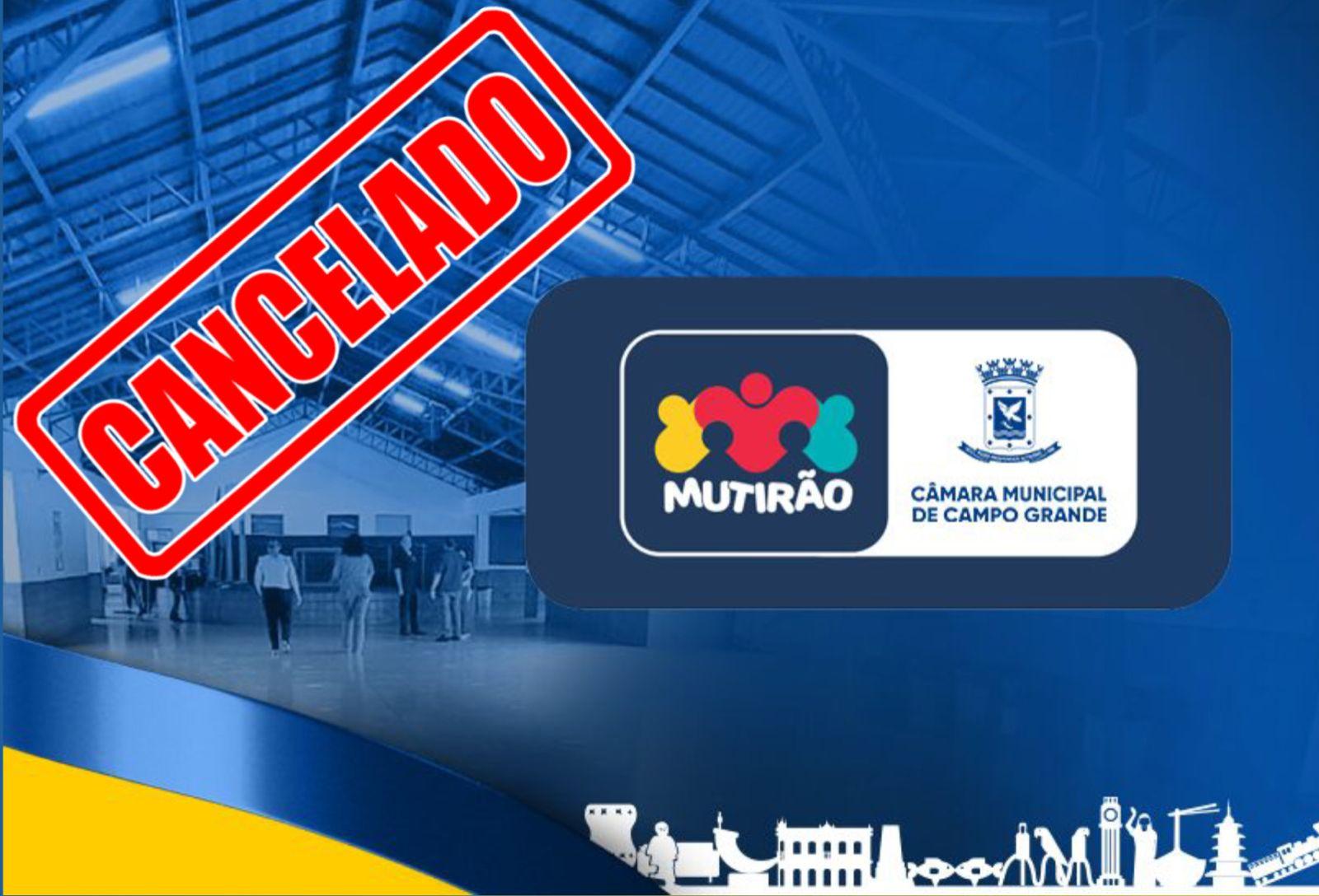 Por recomendação da Defesa Civil, Mutirão “Todos em Ação” no bairro Vida Nova é adiado.