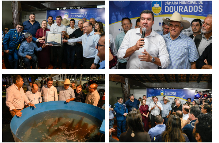 Em Dourados, Governo de MS valoriza setor agropecuário e garante obras de infraestrutura. Em Dourados, Governo de MS valoriza setor agropecuário e garante obras de infraestrutura.