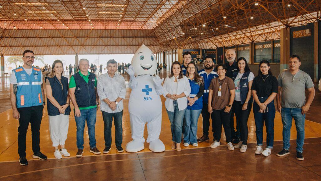 Campo Grande realiza Dia D de Vacinação contra Influenza com grande mobilização no Parque Ayrton Senna e em mais 15 pontos da cidade.