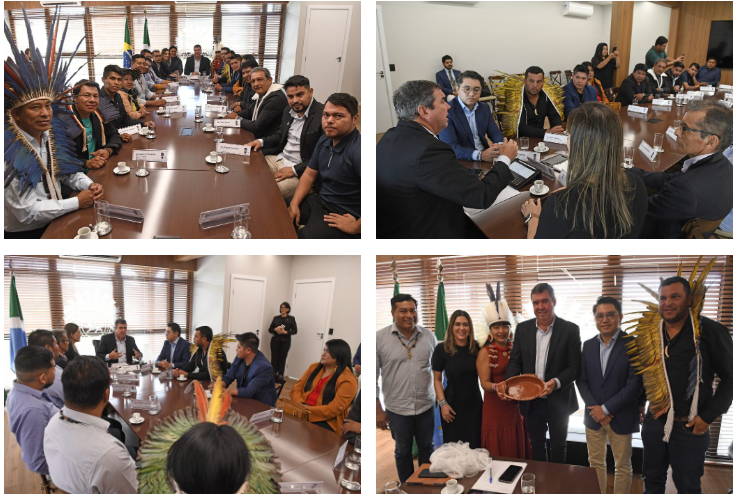 Projetos e avanços nas comunidades indígenas são destacados em encontro com lideranças de MS. Projetos e avanços nas comunidades indígenas são destacados em encontro com lideranças de MS.