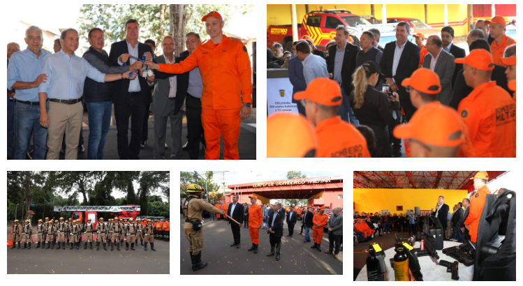 O Governador Eduardo Riedel de MS entrega viaturas e equipamentos para a Polícia Penal e para combater aos incêndios no Pantanal. O Governador Eduardo Riedel de MS entrega viaturas e equipamentos para a Polícia Penal e para combater aos incêndios no Pantanal.