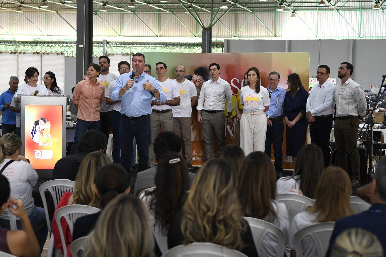 Seu Abraço Aquece: com apoio de servidores e parceiros campanha arrecada mais de 161,8 mil peças.