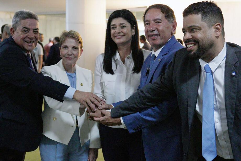 A  Senadora Tereza Cristina  articula "superfederação" e fecha portas ao PT no Estado. A  Senadora Tereza Cristina  articula