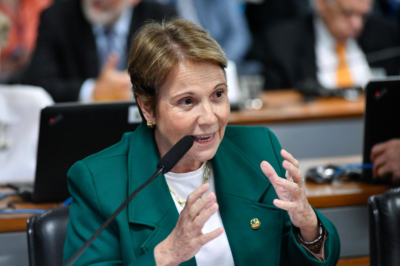 Comissão Europeia pode investigar Carrefour por difamar carne de MS, diz Tereza Cristina. Comissão Europeia pode investigar Carrefour por difamar carne de MS, diz Tereza Cristina.