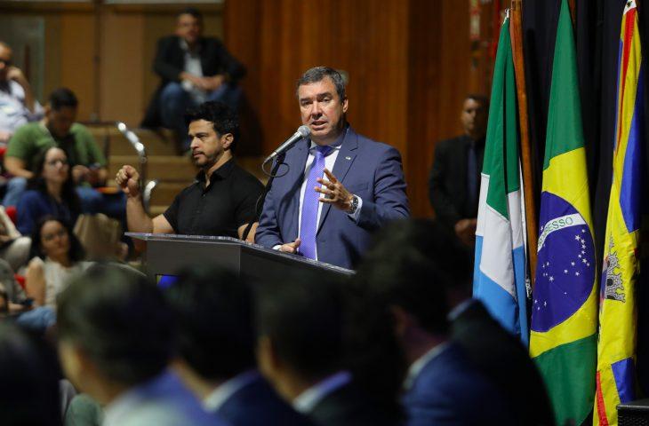 Governador Eduardo Riedel de MS promove debate sobre finanças e impactos da reforma tributária no Estado. Governador Eduardo Riedel de MS promove debate sobre finanças e impactos da reforma tributária no Estado.