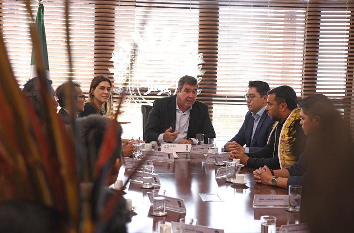 Projetos e avanços nas comunidades indígenas são destacados em encontro com lideranças de MS. Projetos e avanços nas comunidades indígenas são destacados em encontro com lideranças de MS.