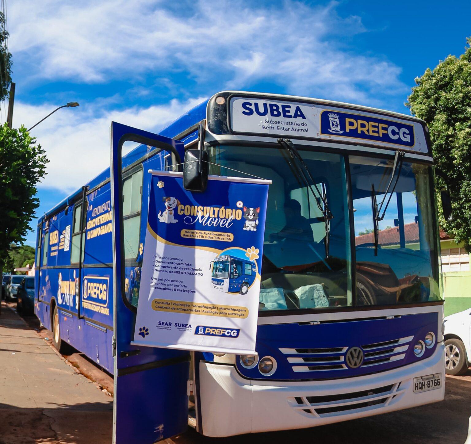 Subea divulga programação de junho do Consultório Móvel.