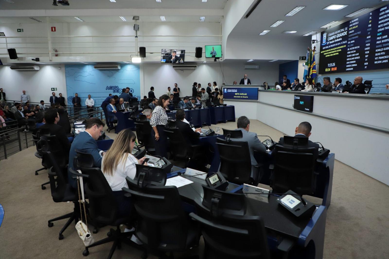 Vereadores votam projeto que institui Comitê do Plano Municipal da Primeira Infância e dois vetos.