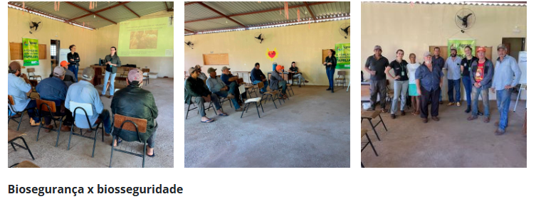 Agraer, Embrapa e Iagro reforçam prevenção à gripe aviária com foco na agricultura familiar.