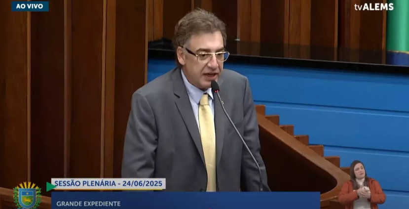 Deputado Neno Razuk do (PL) sugere que PT deixe os cargos no governo de Eduardo Riedel. Deputado Neno Razuk do (PL) sugere que PT deixe os cargos no governo de Eduardo Riedel.