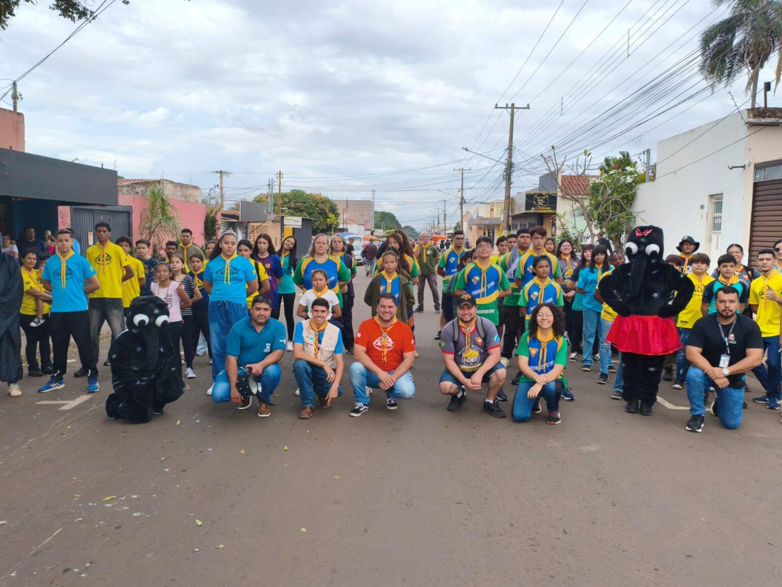Projeto da Sesau mobiliza mais de 700 crianças e adolescentes em campanha contra a dengue em Campo Grande.