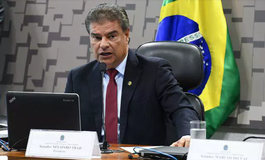 Senador  Nelsinho Trad defende moeda do Brics para enfrentar protecionismo dos EUA. Senador  Nelsinho Trad defende moeda do Brics para enfrentar protecionismo dos EUA.