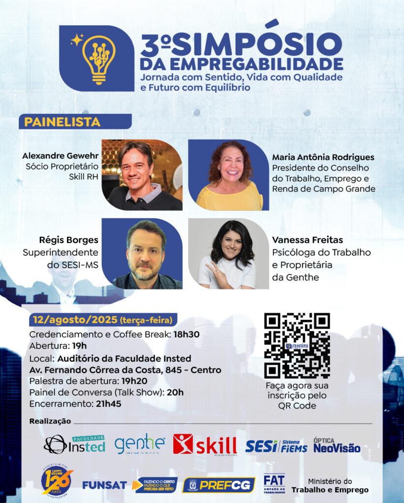 Funsat anuncia mais de 2,1 mil vagas de emprego nesta terça-feira em Campo Grande. Funsat anuncia mais de 2,1 mil vagas de emprego nesta terça-feira em Campo Grande.